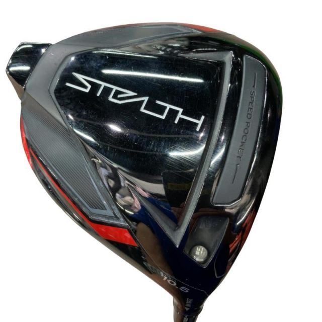 【中古】 テーラーメイド STEALTH 10.5° ドライバー DR TENSEI RED TM50(STEALTH DR) (フレックスS) メンズ 男性用 右利き 右用 Cランク ゴルフクラブ