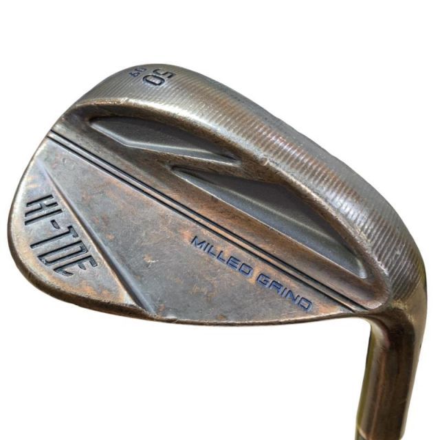 【中古】 テーラーメイド Taylor Made MILLED GRIND HI-TOE(2022) 50°/09° ウェッジ WG Dynamic Gold (フレックスS) メンズ 男性用 右利き 右用 Cランク ゴルフクラブ