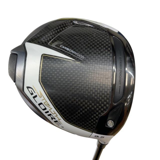 【中古】 テーラーメイド STEALTH GLOIRE+ 9.5° ドライバー DR Tour AD CQ-5 (フレックスS) メンズ 男性用 右利き 右用 Cランク ゴルフクラブ