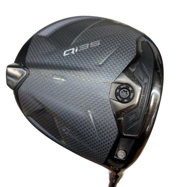 【中古】 テーラーメイド Qi35 10.5° ドライバー DR リシャフト (フレックスその他) メンズ 男性用 右利き 右用 Cランク ゴルフクラブ