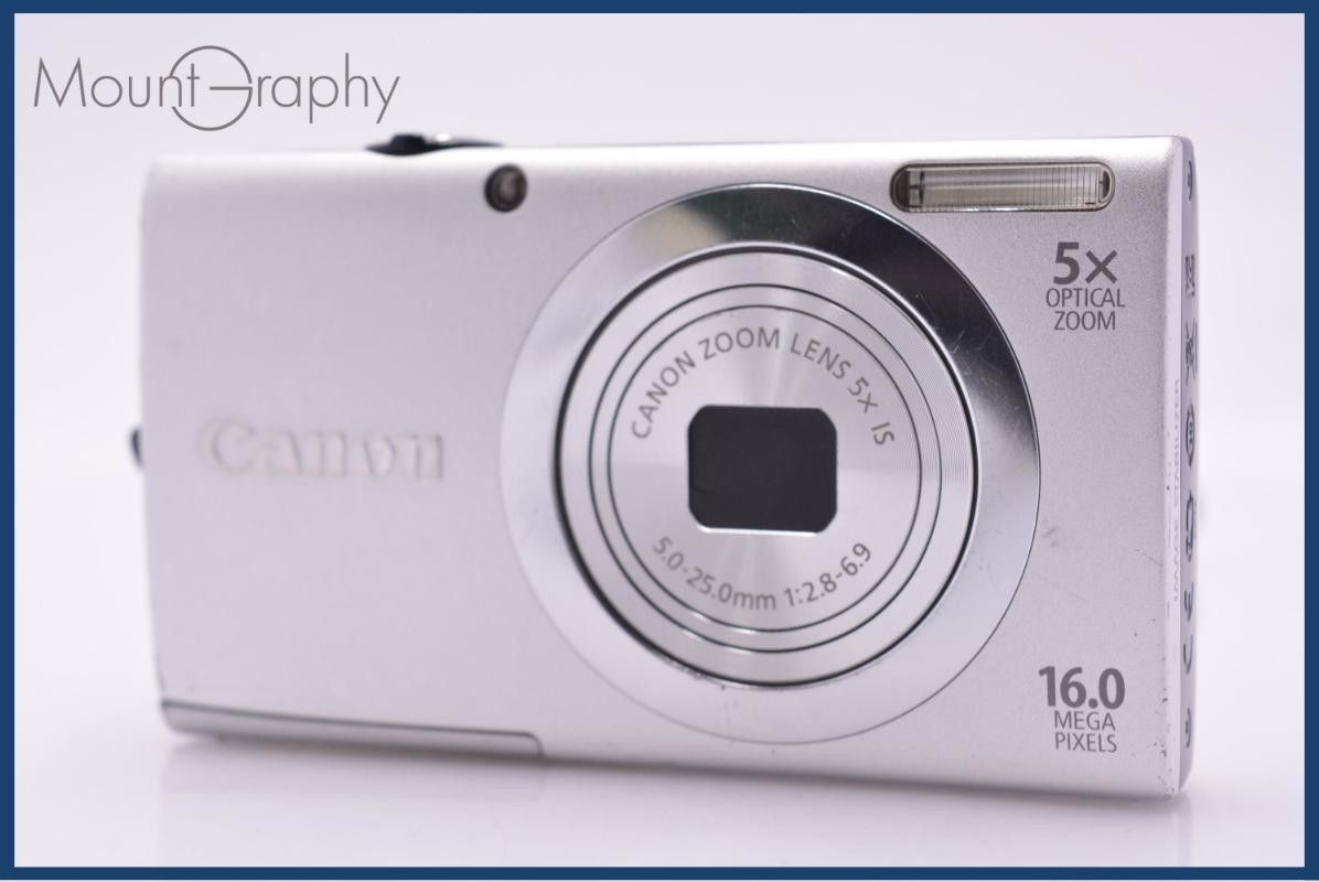 【動作保証】 キヤノン Canon PowerShot A2400 IS 5x 同梱無料 #am7620
