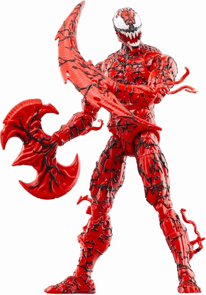 ハズブロ（Hasbro）スパイダーマン マーベル レジェンド レトロパッケージ 6インチ アクション フィギュア カーネイジ レジェンズ ヴェノム