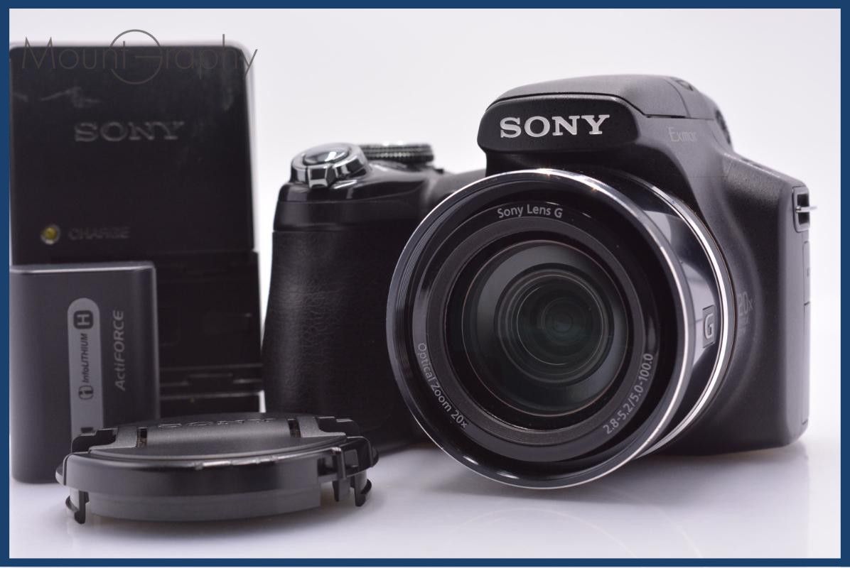 ソニー SONY Cyber-shot DSC-HX1 20x 前キャップ、バッテリー、充電器付 同梱無料 #am7719