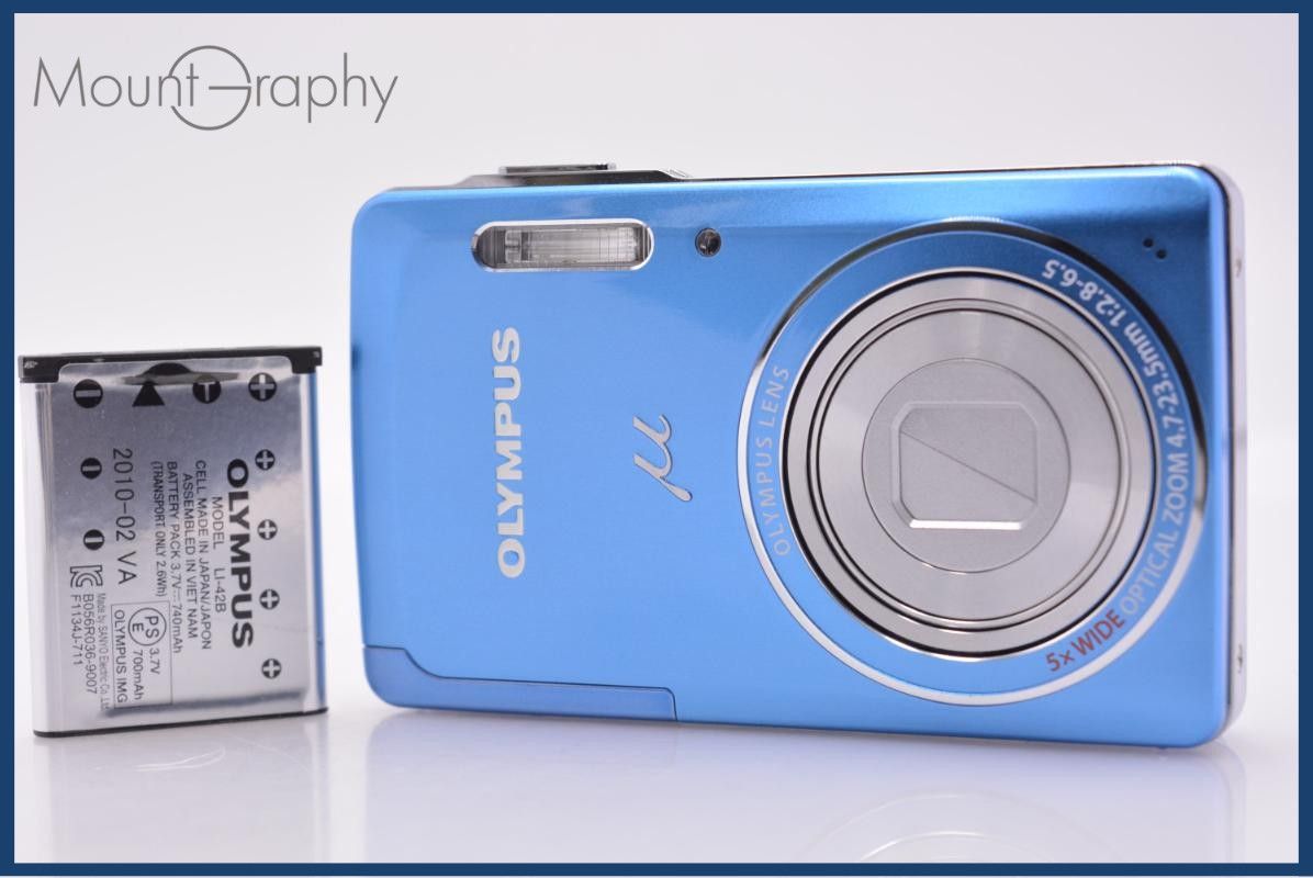 【動作保証】 オリンパス OLYMPUS μ-5010 5x バッテリー付属 同梱無料 #am7723