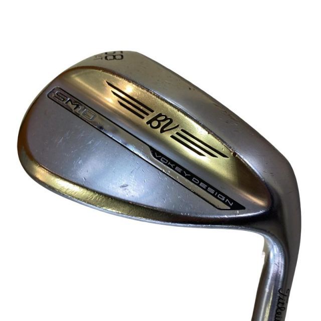 【中古】 タイトリスト VOKEY SPIN MILLED SM10 ツアークロム 58°/04°T ウェッジ WG 純正特注シャフト (フレックスS) メンズ 男性用 右利き 右用 Cランク ゴルフクラブ