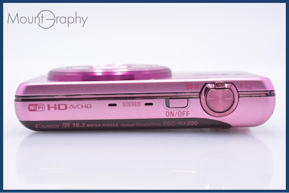 動作保証】 ソニー SONY Cyber-shot DSC-WX200 10x バッテリー付属 同