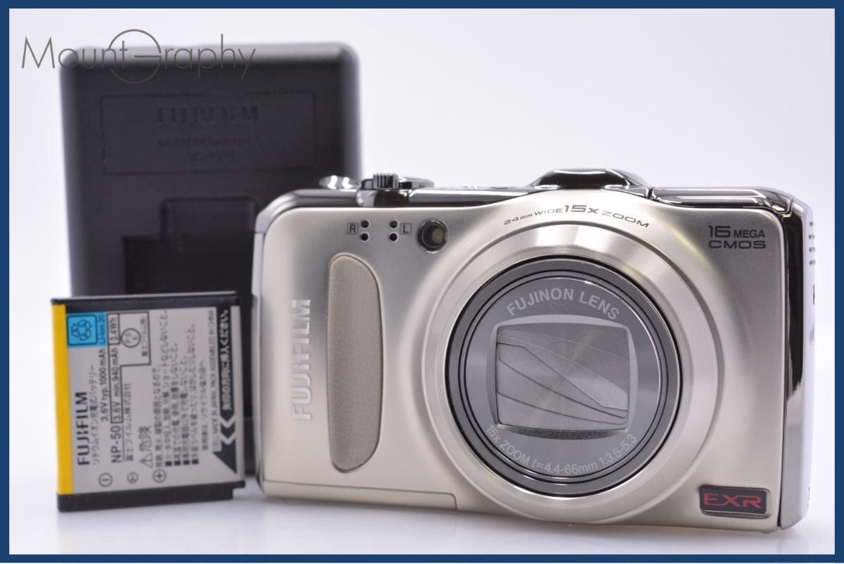 【美品・動作保証】 富士フイルム FUJIFILM FinePix F550EXR 15x 同梱無料 #am7765