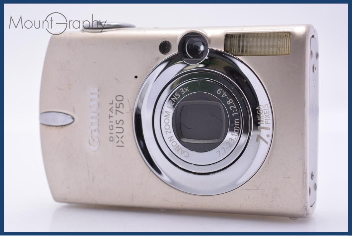 難あり キヤノン Canon DIGITAL IXUS 750 3x 同梱無料 #am7794