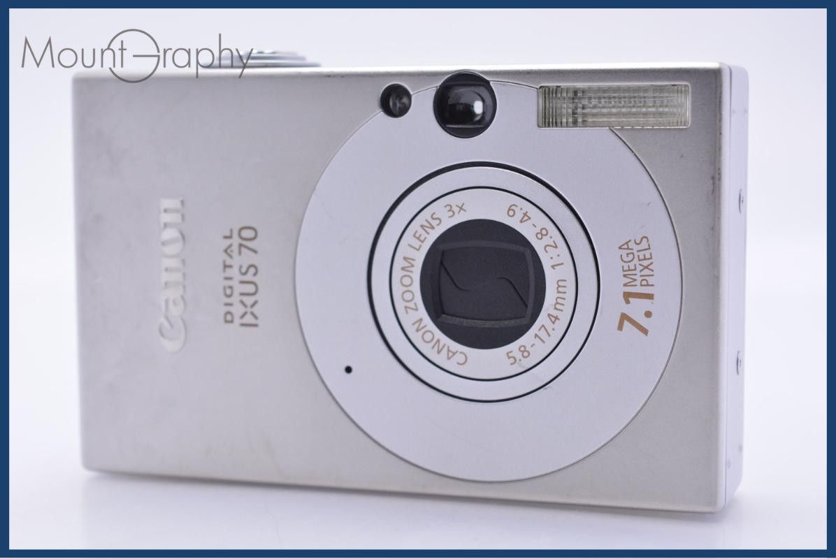 キヤノン Canon DIGITAL IXUS 70 3x 同梱無料 #am7795