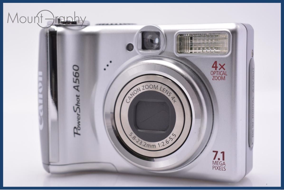 キヤノン Canon PowerShot A560 4x 単三電池仕様 同梱無料 #am7801