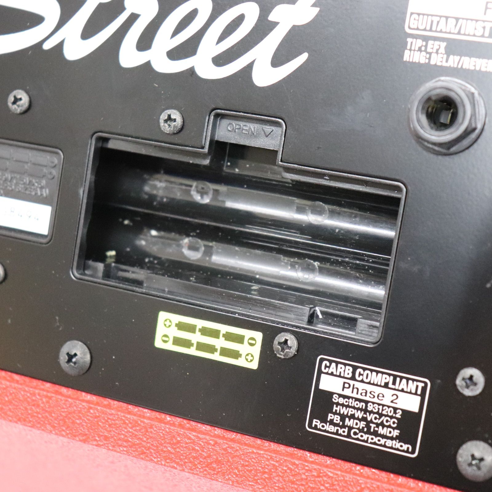 美品】Roland ローランド CUBE Street キューブストリート レッド