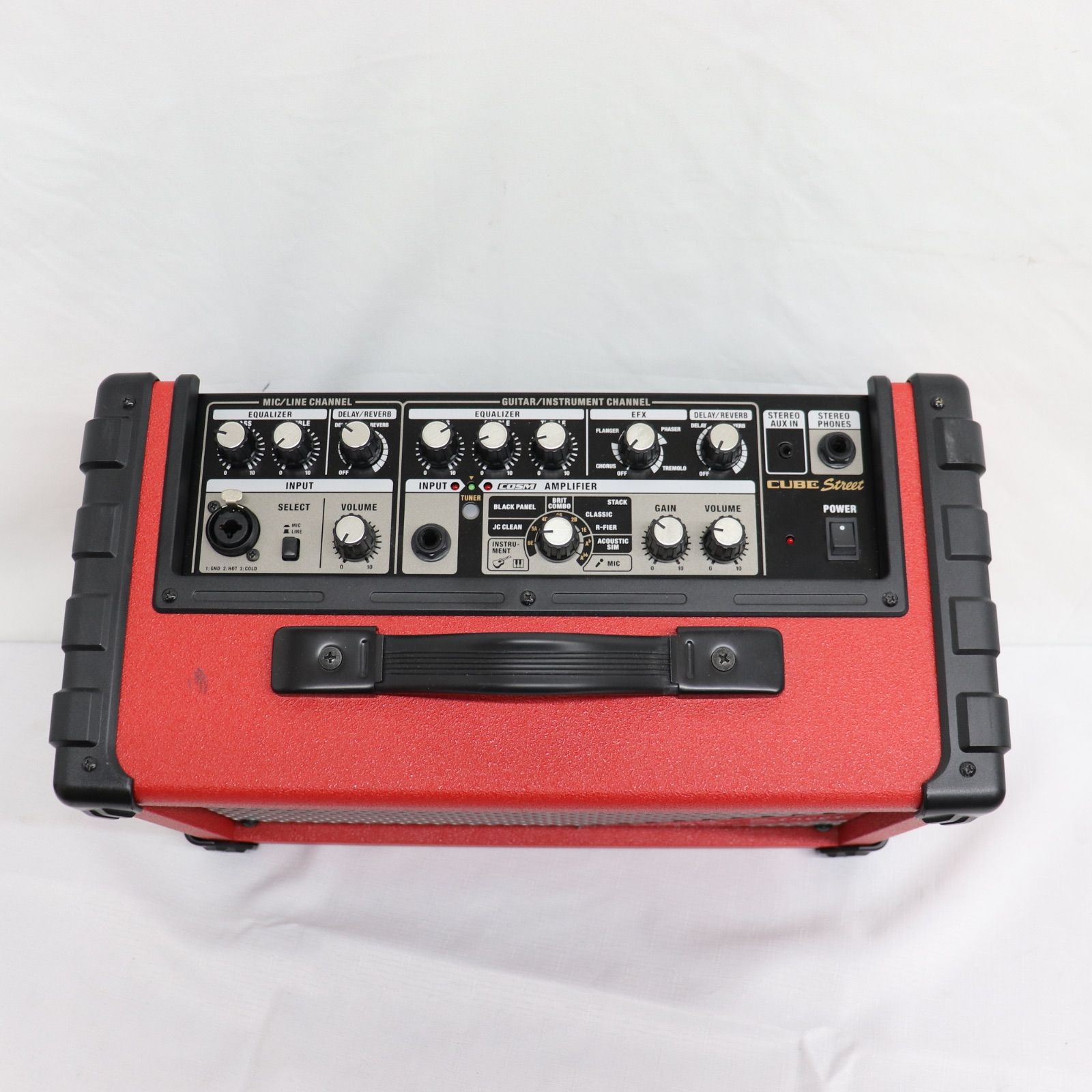 美品】Roland ローランド CUBE Street キューブストリート レッド