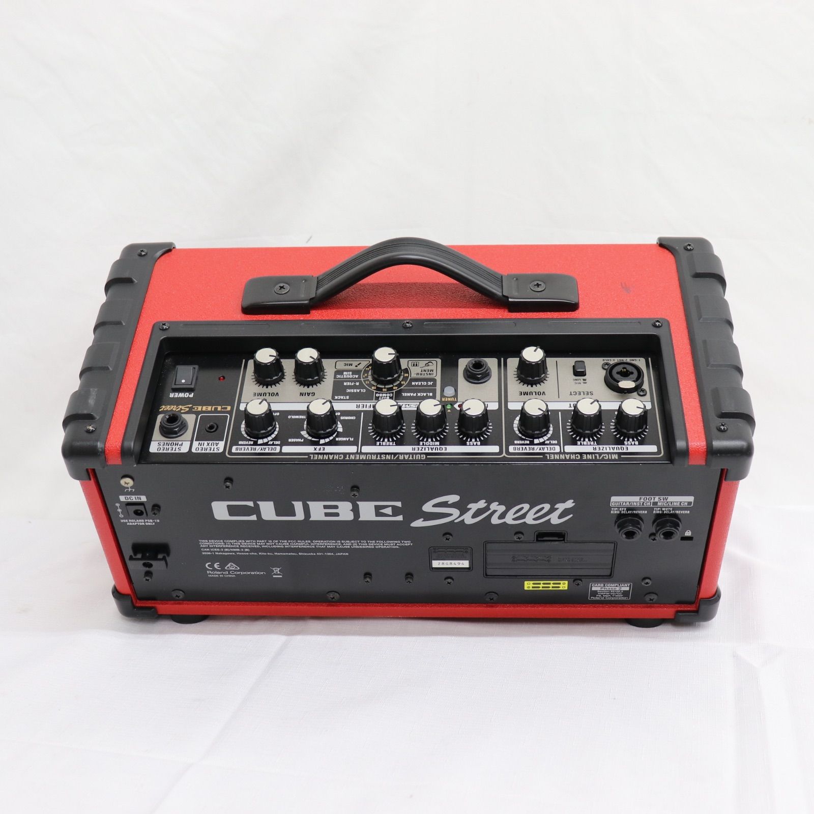 美品】Roland ローランド CUBE Street キューブストリート レッド