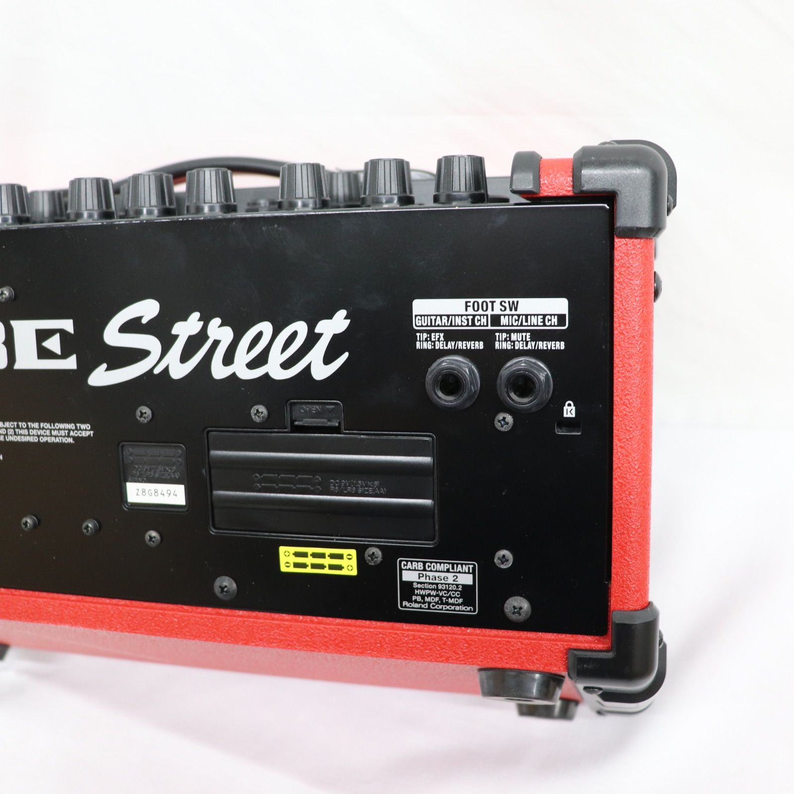 美品】Roland ローランド CUBE Street キューブストリート レッド