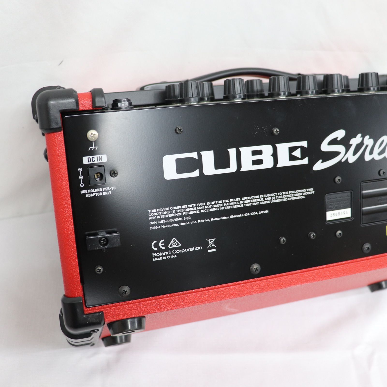 美品】Roland ローランド CUBE Street キューブストリート レッド
