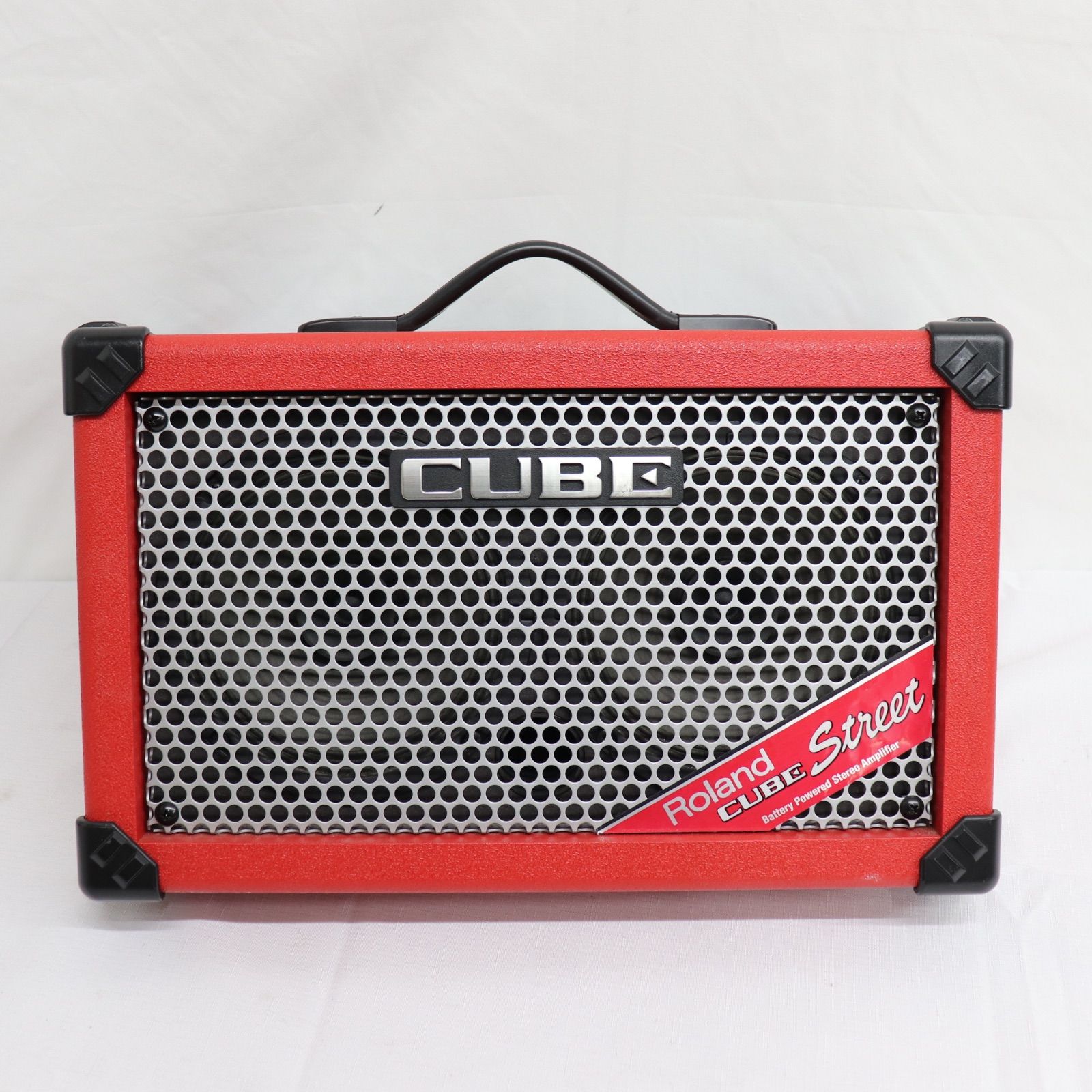 美品】Roland ローランド CUBE Street キューブストリート レッド