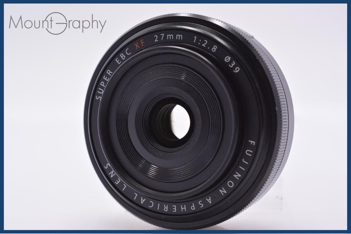 難あり 富士フイルム FUJIFILM FUJINON ASPHERICAL LENS SUPER EBC XF 27mm F2.8 富士フィルム Xマウント(ミラーレス) #yk8925