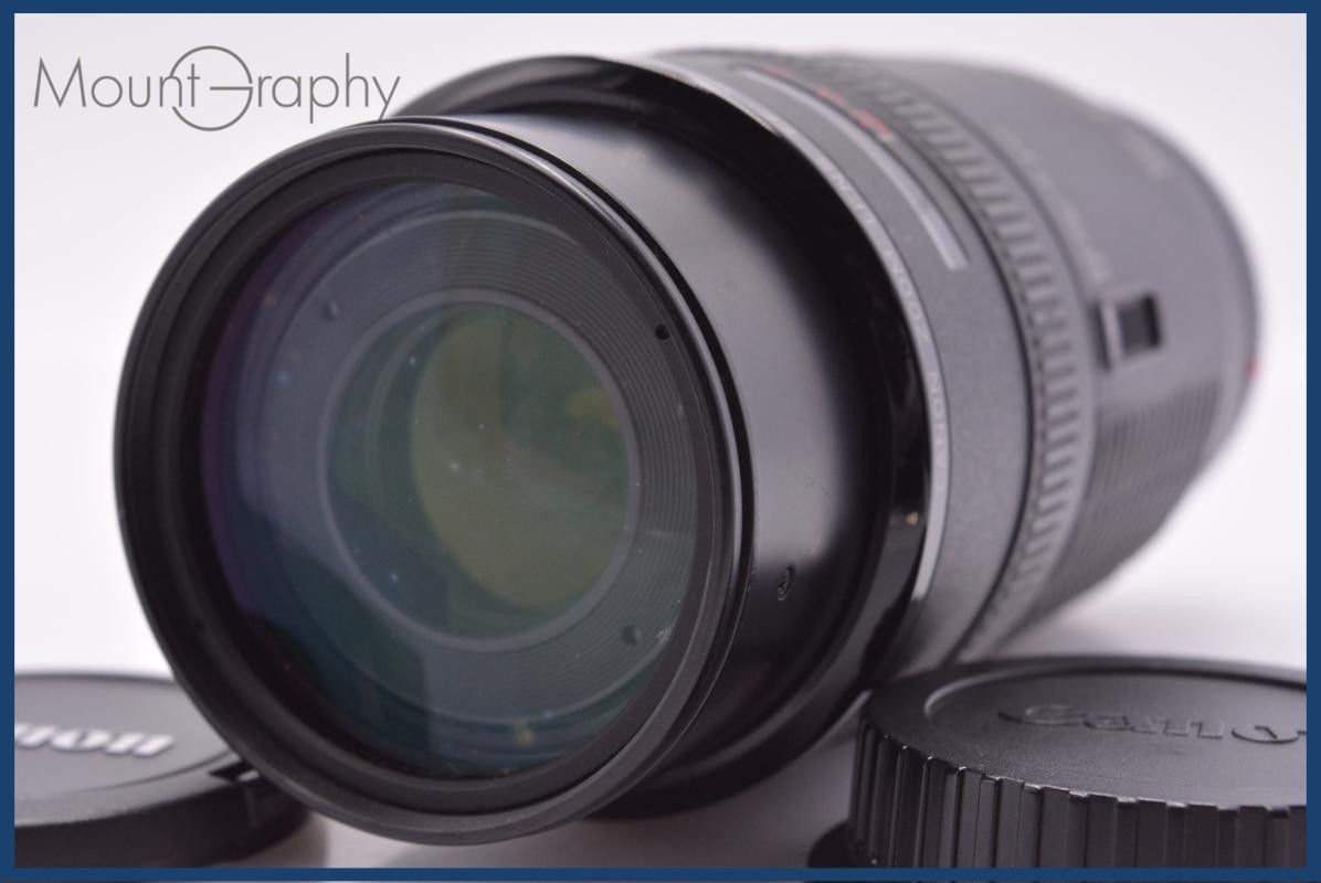 【動作保証】 キヤノン Canon EF 100-300mm F5.6 前後キャップ付 同梱無料 #yk8947