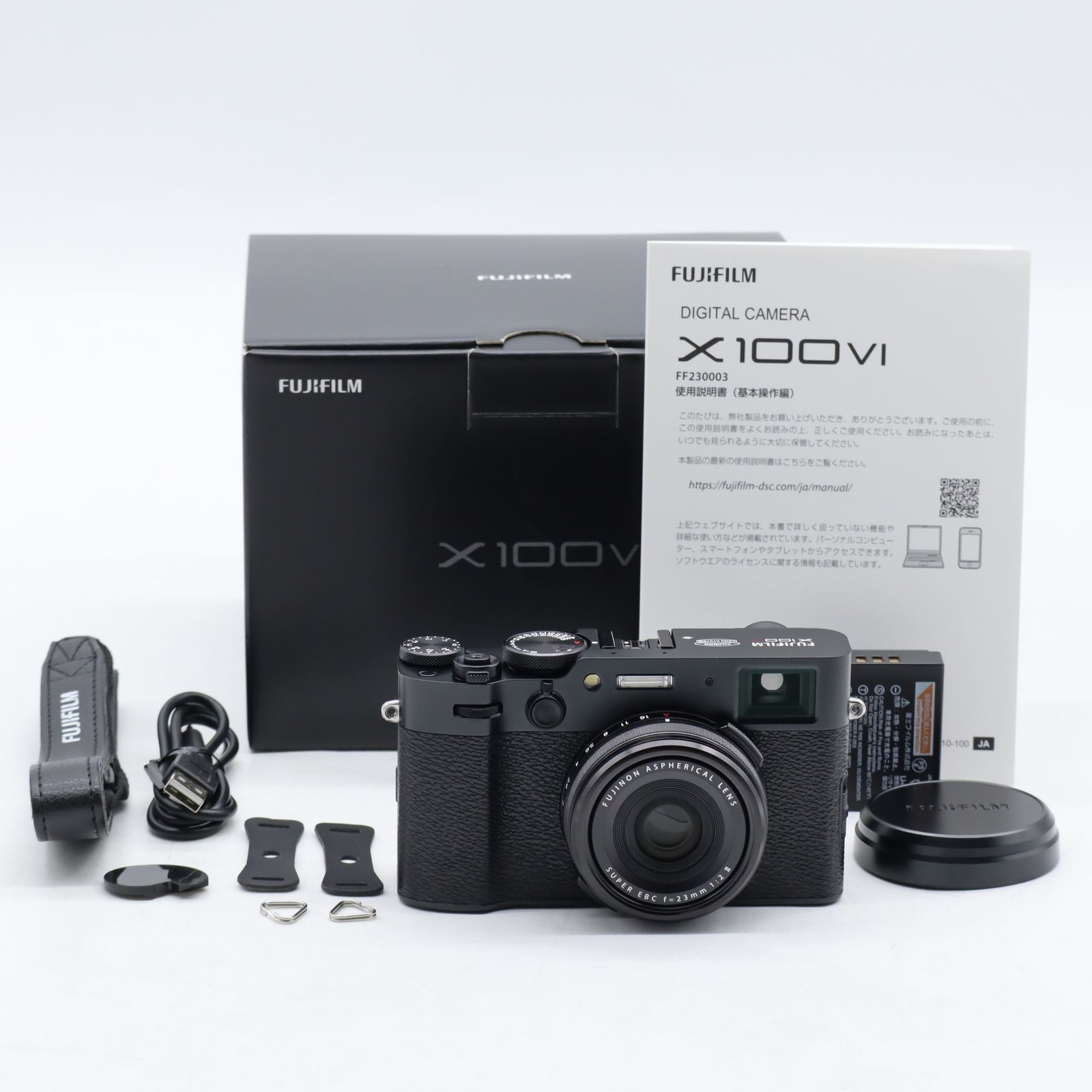 FUJIFILM X100VI ブラック ショット数 338回 極上品 - メルカリ