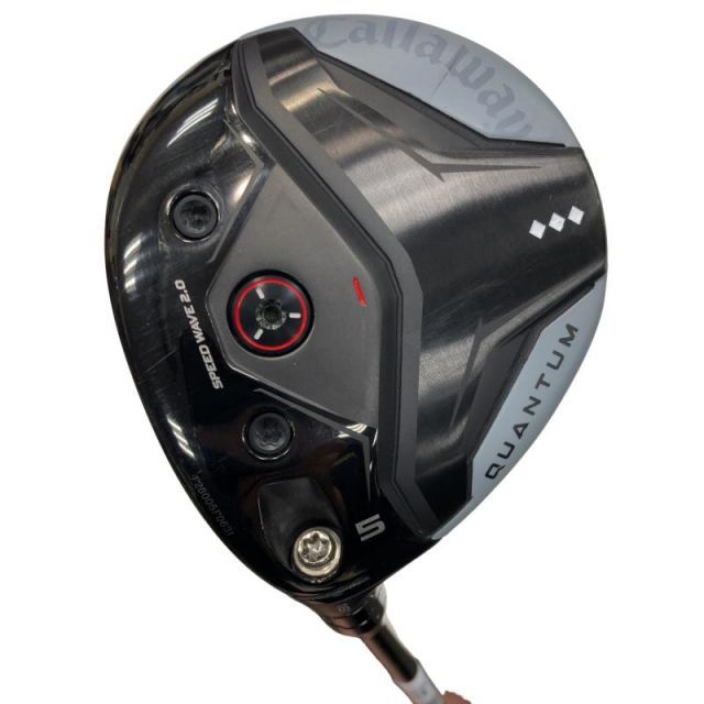 【中古】 キャロウェイ QUANTUM ◆◆◆ 5W レフティ フェアウェイウッド FW 純正特注シャフト (フレックスSR) メンズ 男性用 左利き レフティ 左用 Cランク ゴルフクラブ