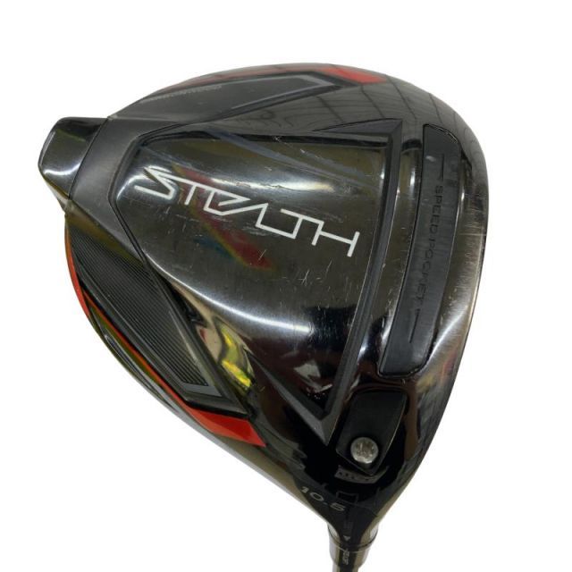 【中古】 テーラーメイド STEALTH 10.5° ドライバー DR TENSEI RED TM50(STEALTH DR) (フレックスS) メンズ 男性用 右利き 右用 Cランク ゴルフクラブ