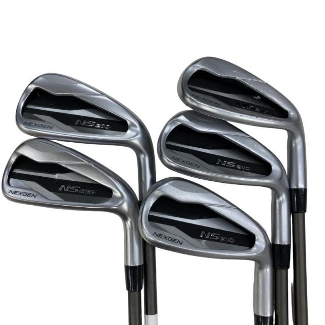 【中古】 ゴルフパートナー NEXGEN NS210 5S アイアンセット IR EI-F NS210-I (フレックスその他) メンズ 男性用 右利き 右用 Cランク ゴルフクラブ