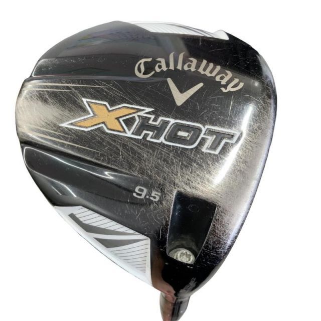 【中古】 キャロウェイ X HOT 9.5° ドライバー DR Tour AD GT-6 (フレックスS) メンズ 男性用 右利き 右用 Dランク ゴルフクラブ