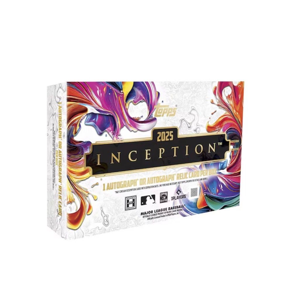 新品未開封 1Box】2025 Topps Inception Baseball Hobby Box - メルカリ