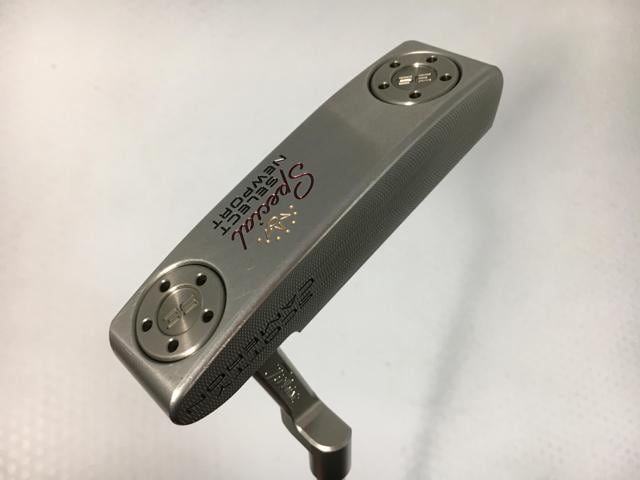 返品OK 【中古ゴルフクラブ】タイトリスト スコッティ・キャメロン スペシャルセレクト ニューポート 2020 オリジナルスチール パター