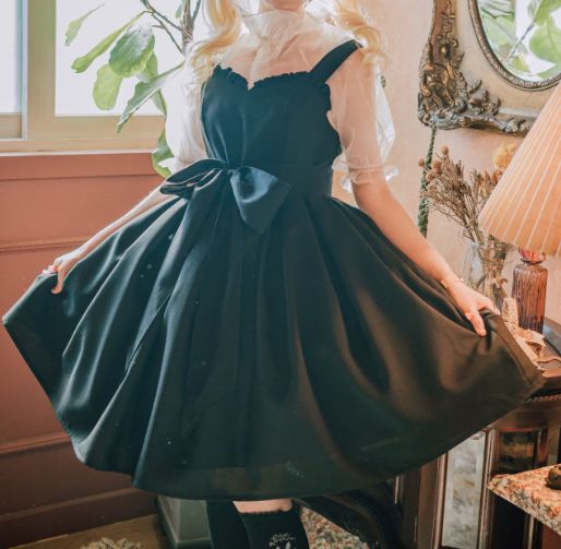 バロック ロリータ ヒアシンス セットアップ JSK ワンピース 出品