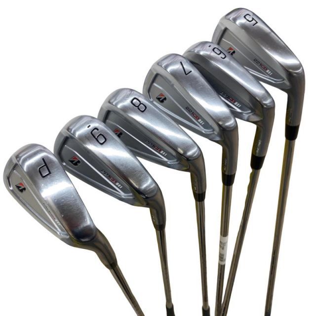 【中古】 ブリヂストン BRIDGESTONE 221CB 6S アイアンセット IR 純正特注シャフト (フレックスその他) メンズ 男性用 右利き 右用 Cランク ゴルフクラブ
