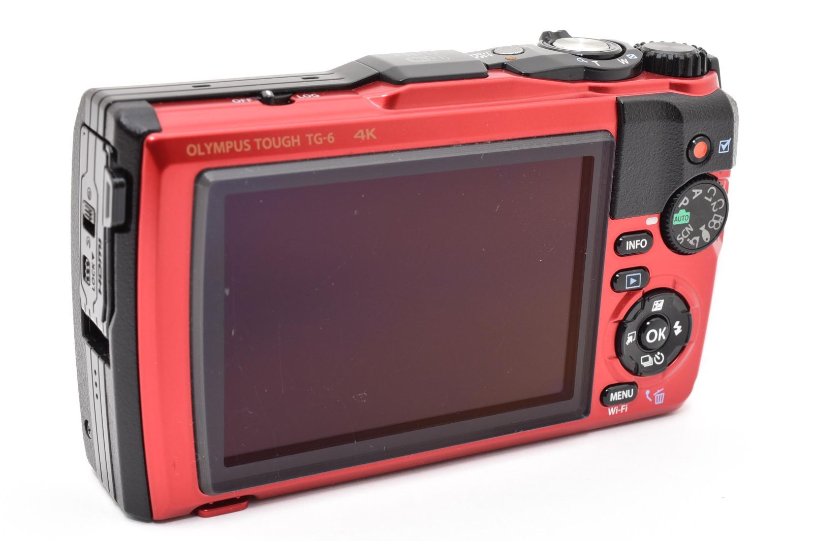 完動美品] OLYMPUS TOUGH TG-6 レッド 防水デジタルカメラ 箱付き 769