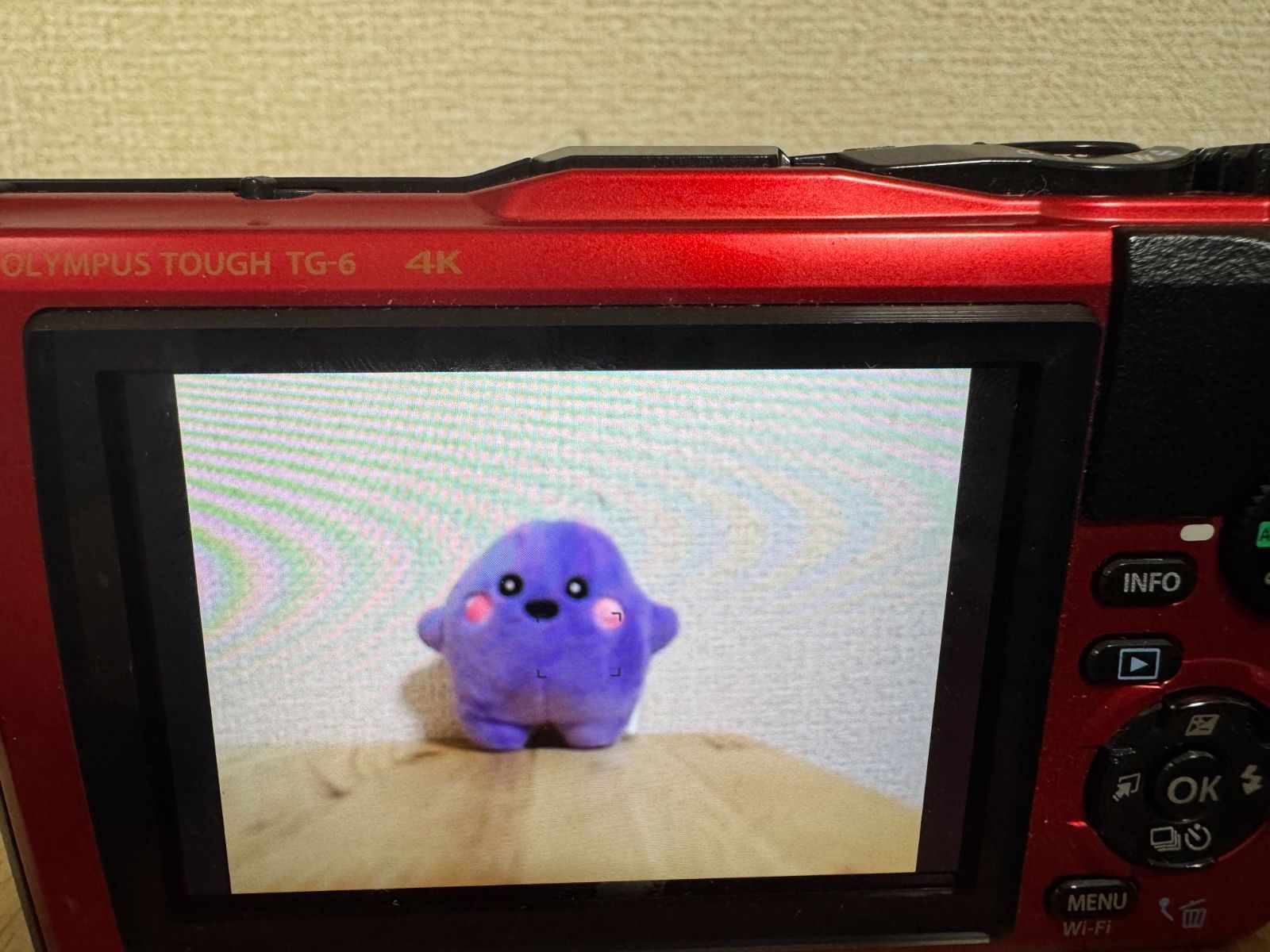 完動美品] OLYMPUS TOUGH TG-6 レッド 防水デジタルカメラ 箱付き 769