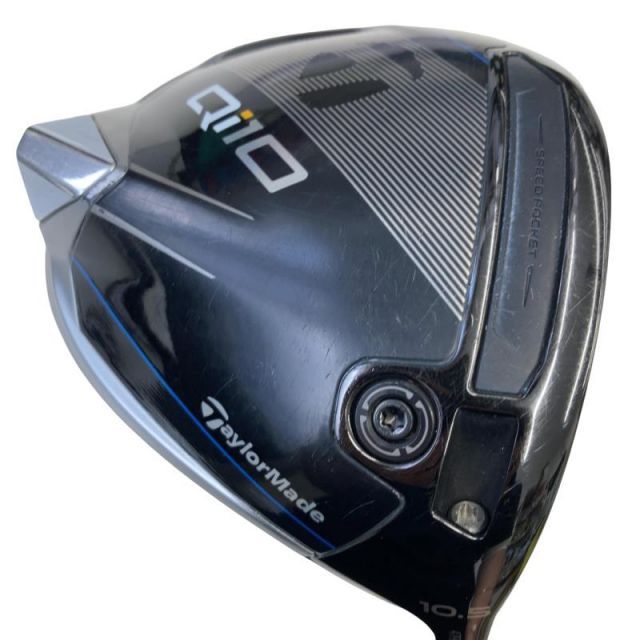 【中古】 テーラーメイド Qi10 10.5° ドライバー DR Diamana BLUE TM50(Qi10 DR) (フレックスS) メンズ 男性用 右利き 右用 Cランク ゴルフクラブ