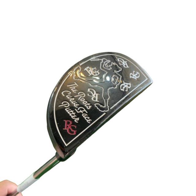 【中古】 ルーツゴルフ(旧ゴーセン) The ROOTS Curve Face Putter 33.5インチ パター PT スチール (フレックスその他) メンズ 男性用 右利き 右用 Cランク ゴルフクラブ