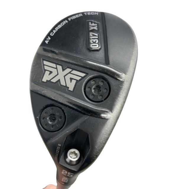 【中古】 PXG PXG 0317XF GEN4 25° ユーティリティ UT 純正特注シャフト (フレックスR) メンズ 男性用 右利き 右用 Cランク ゴルフクラブ