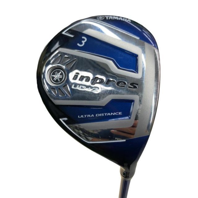 【中古】 ヤマハ inpres UD+2 3W フェアウェイウッド FW TMX-417F (フレックスS) メンズ 男性用 右利き 右用 Cランク ゴルフクラブ