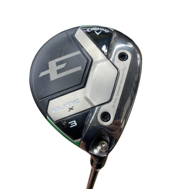 【中古】 キャロウェイ ELYTE X 3W フェアウェイウッド FW VENTUS GREEN 50 for CW(ELYTE FW) (フレックスS) メンズ 男性用 右利き 右用 Cランク ゴルフクラブ
