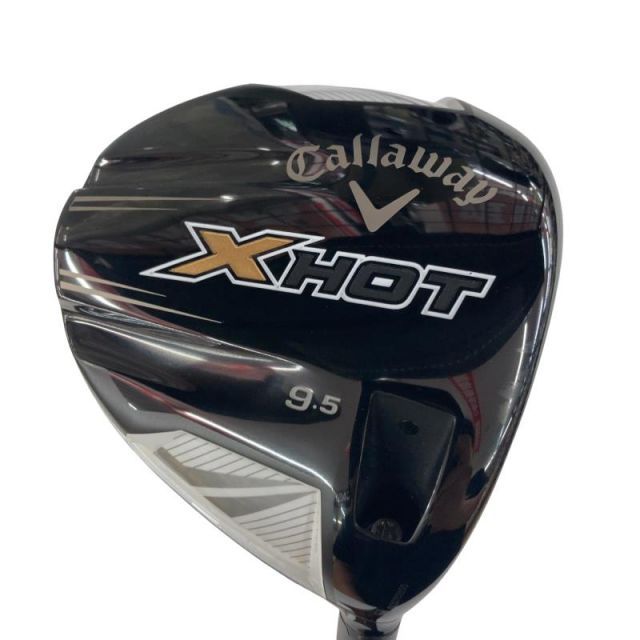 【中古】 キャロウェイ X HOT 9.5° ドライバー DR X HOT 60W(ドライバー) (フレックスS) メンズ 男性用 右利き 右用 Bランク ゴルフクラブ