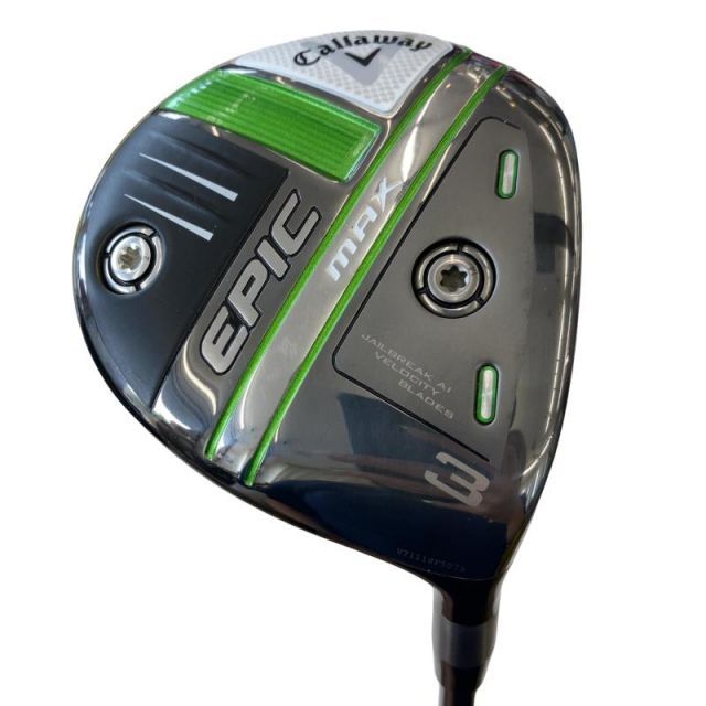【中古】 キャロウェイ EPIC MAX 3W フェアウェイウッド FW Diamana 40 for CW(2021 EPIC FW) (フレックスR) メンズ 男性用 右利き 右用 Cランク ゴルフクラブ
