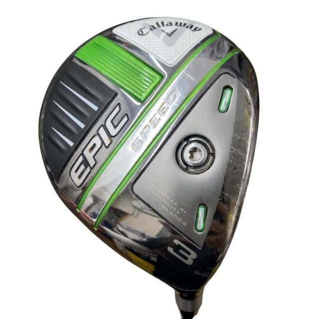 【中古】 キャロウェイ EPIC SPEED 3W フェアウェイウッド FW リシャフト (フレックスその他) メンズ 男性用 右利き 右用 Cランク ゴルフクラブ