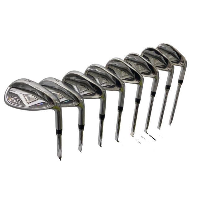 【中古】 ブリヂストン TOURSTAGE PHYZ FORGED 8S アイアンセット IR NS PRO 900GH ウェイトフロー (フレックスS) メンズ 男性用 右利き 右用 Cランク ゴルフクラブ