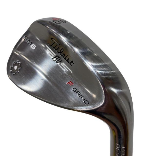 【中古】 タイトリスト VOKEY SPIN MILLED SM6 ツアークロム 48°/08°F ウェッジ WG Dynamic Gold (フレックスS) メンズ 男性用 右利き 右用 Cランク ゴルフクラブ