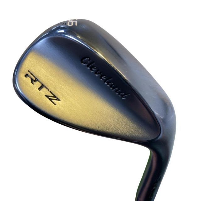 【中古】 クリーブランド Cleveland RTZ ブラックサテン 56°/10° MID ウェッジ WG 純正特注シャフト (フレックスS) メンズ 男性用 右利き 右用 Cランク ゴルフクラブ