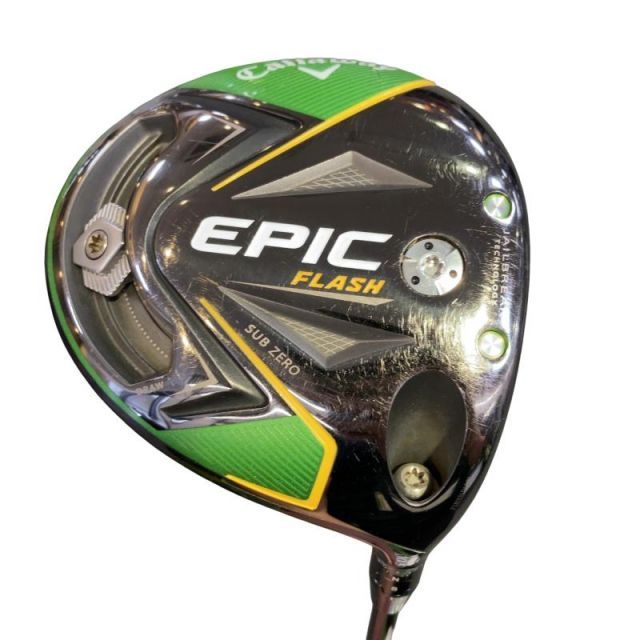 【中古】 キャロウェイ EPIC FLASH SUBZERO 10.5° ドライバー DR リシャフト (フレックスその他) メンズ 男性用 右利き 右用 Cランク ゴルフクラブ