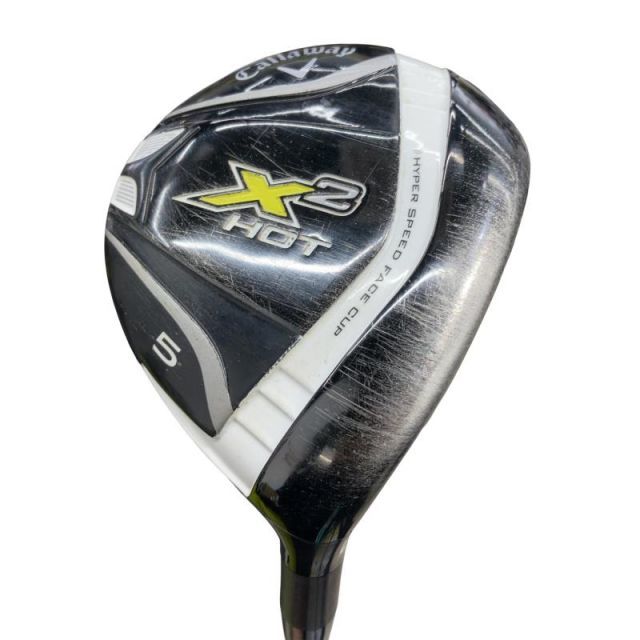 【中古】 キャロウェイ X2 HOT 5W フェアウェイウッド FW X2 HOT(フェアウェイ) (フレックスS) メンズ 男性用 右利き 右用 Cランク ゴルフクラブ