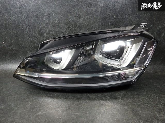 【破損なし！即発送】VW フォルクスワーゲン AUCJZ 5G GOLF ゴルフ 7 TSI 前期 HID ヘッドライト ランプ 左 左側 5G2 941 753