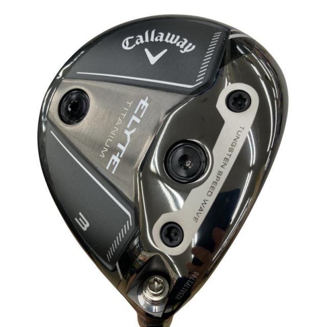 【中古】 キャロウェイ ELYTE TITANIUM 3W フェアウェイウッド FW TENSEI GREEN 60 for CW(ELYTE FW) (フレックスSR) メンズ 男性用 右利き 右用 Bランク ゴルフクラブ