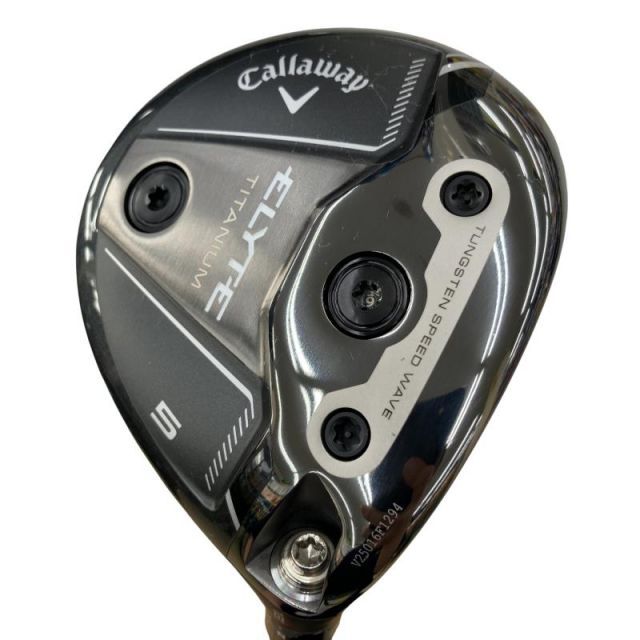 【中古】 キャロウェイ ELYTE TITANIUM 5W フェアウェイウッド FW TENSEI GREEN 60 for CW(ELYTE FW) (フレックスSR) メンズ 男性用 右利き 右用 Cランク ゴルフクラブ