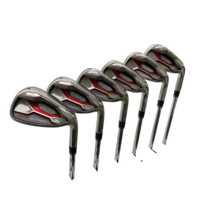 【中古】 テーラーメイド AERO BURNER(2016) HL 6S USA アイアンセット IR LIGHT WEIGHT STEEL (フレックスR) メンズ 男性用 右利き 右用 Dランク ゴルフクラブ
